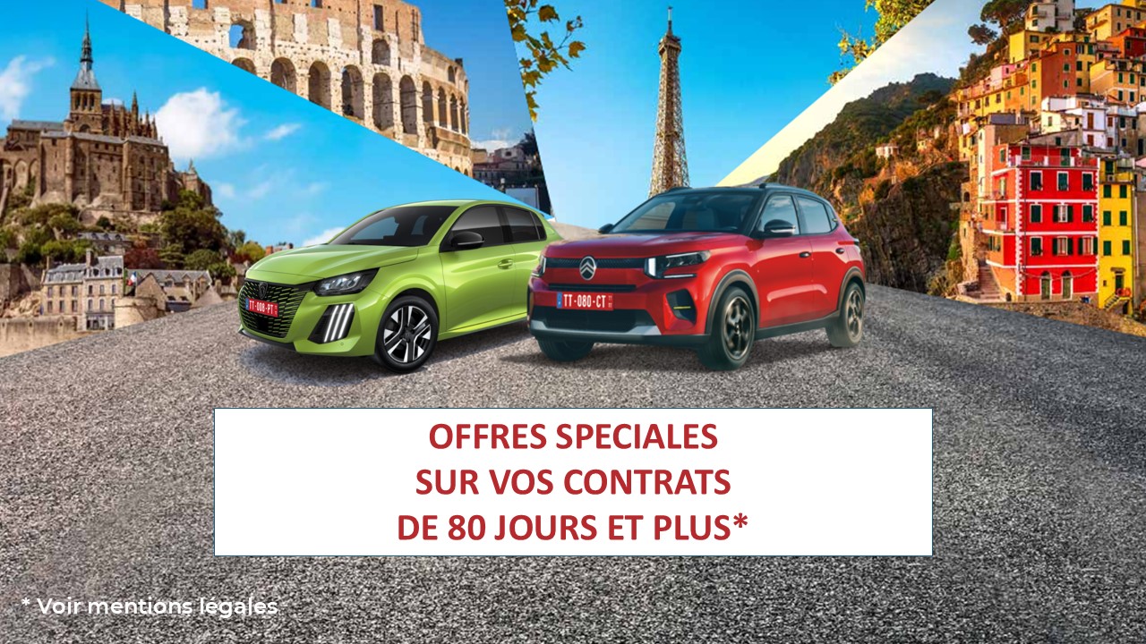 Pour une livraison du 08 septembre 2025 au 31 décembre 2025, bénéficiez de 10% sur vos contrats de 80 à 179 jours