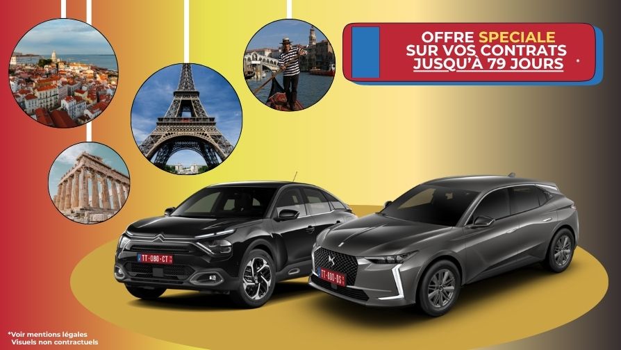 Pour une livraison du 1er janvier 2026 au 31 décembre 2026, bénéficiez de 150€ sur vos contrats jusqu'à 79 jours